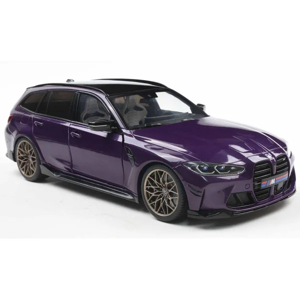 1/18 BMW M3 (G81) TOURING WITH PERFORMANCE PARTS TWILIGHT PURPLE PEAR