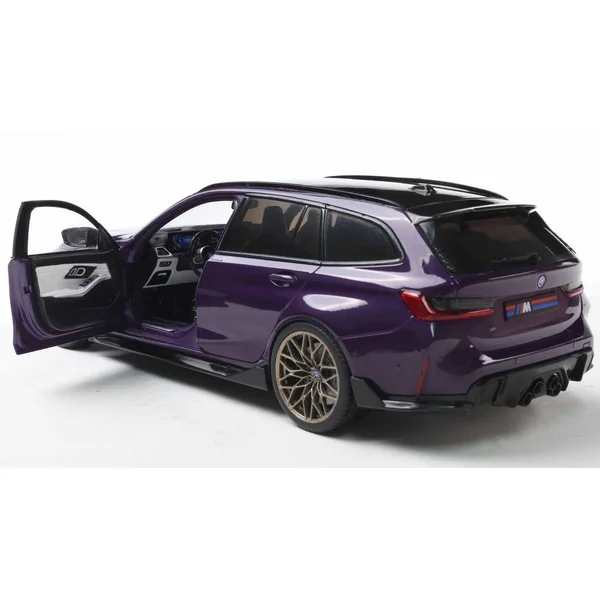 1/18 BMW M3 (G81) TOURING WITH PERFORMANCE PARTS TWILIGHT PURPLE PEAR