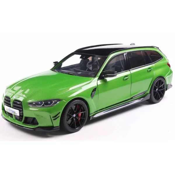 1/18 BMW M3 TOURING WITH PERFORMANCE PARTS GREEN METALLIC 2024
