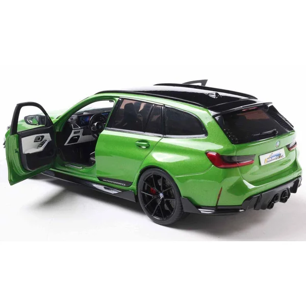 1/18 BMW M3 TOURING WITH PERFORMANCE PARTS GREEN METALLIC 2024