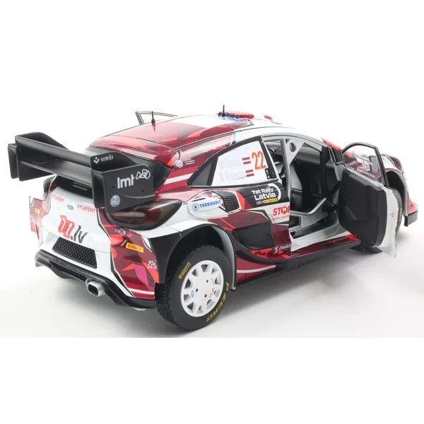 1/18 FORD PUMA RALLY1 HYBRID WHITE #22 M.SESKS / R.FRANCIS TET RALLY