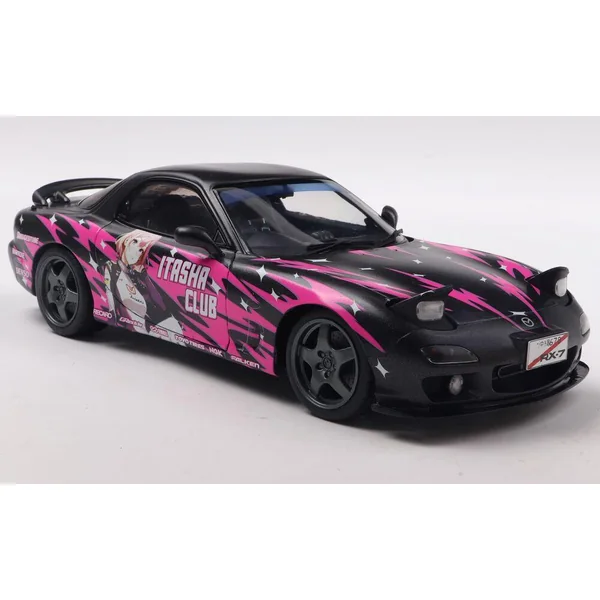 1/18 MAZDA RX7 FD3RS SOLIDO WORKS ITASHA CLUB PINK 1999