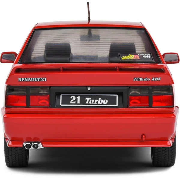 1/18 RENAULT 21 TURBO MK.1 TURBO ROUGE VIF 1988