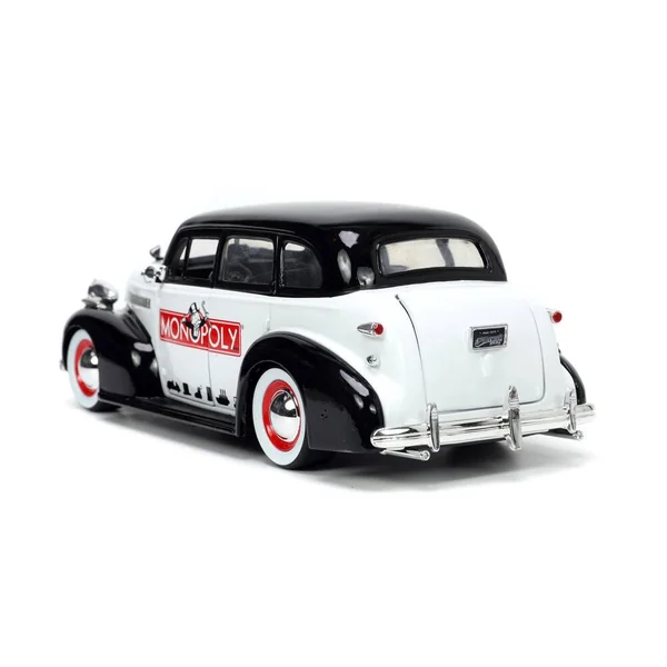 1/24 VOITURE CHEVROLET MASTER W -MR MONOPOLY FIGURE BI-COLOR HOLLYWOOD RIDES 1939