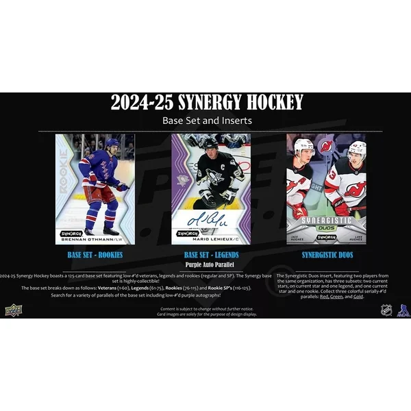 2024-25 Upper Deck Synergy Hockey Hobby Paquet