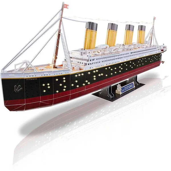 3D Puzzle REVELL 00154 - RMS Titanic (Édition LED)