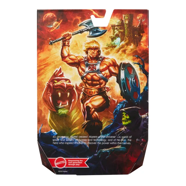 40th Anniversary He-Man figurine Masters of the Universe Masterverse Mattel 18 cm