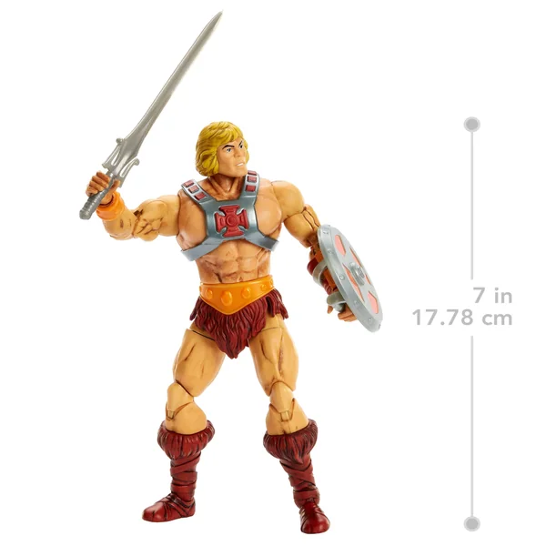 40th Anniversary He-Man figurine Masters of the Universe Masterverse Mattel 18 cm