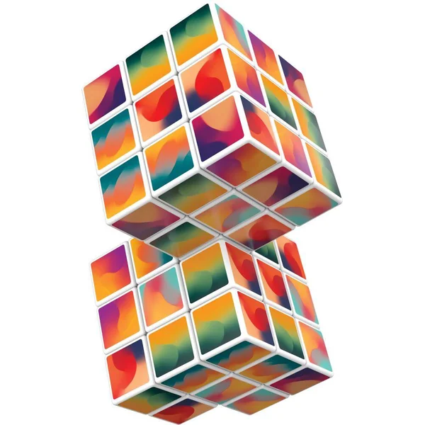 4129 GEOMAG CUBE MAGNETIC COLORS 64