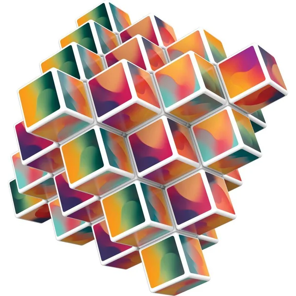 4129 GEOMAG CUBE MAGNETIC COLORS 64