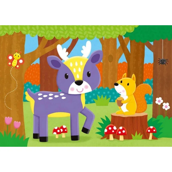 4 Puzzle dans la boîte - Dans la forêt