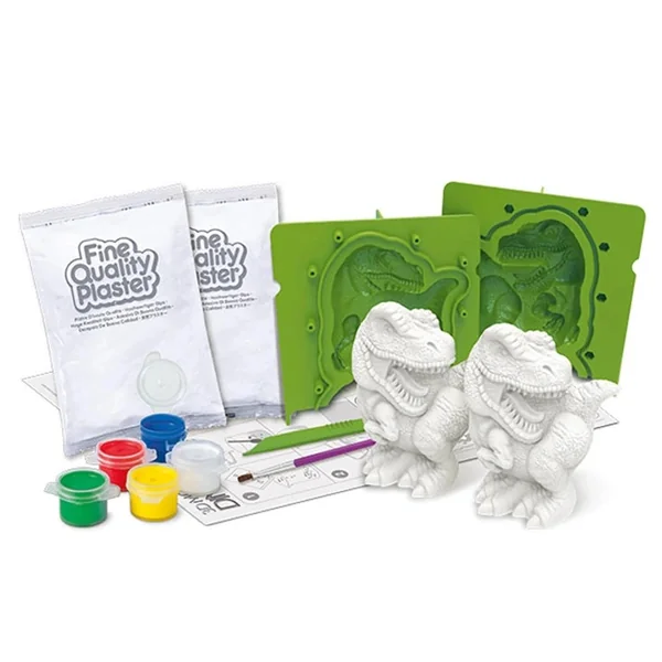 4M - 3D Mould & Paint Dinosaurs - Arts & Crafts