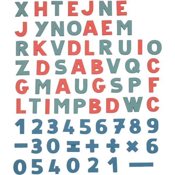 72 LETTRES ET CHIFFRES MAGNETIQUES