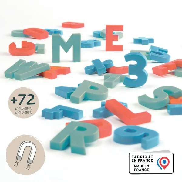 72 LETTRES ET CHIFFRES MAGNETIQUES