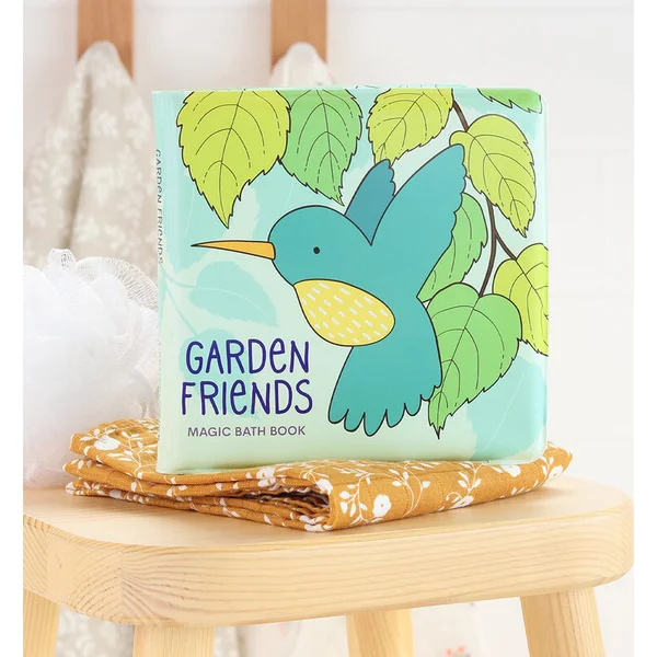 A Little Lovely Company - livre magique pour le bain - animaux du jardin