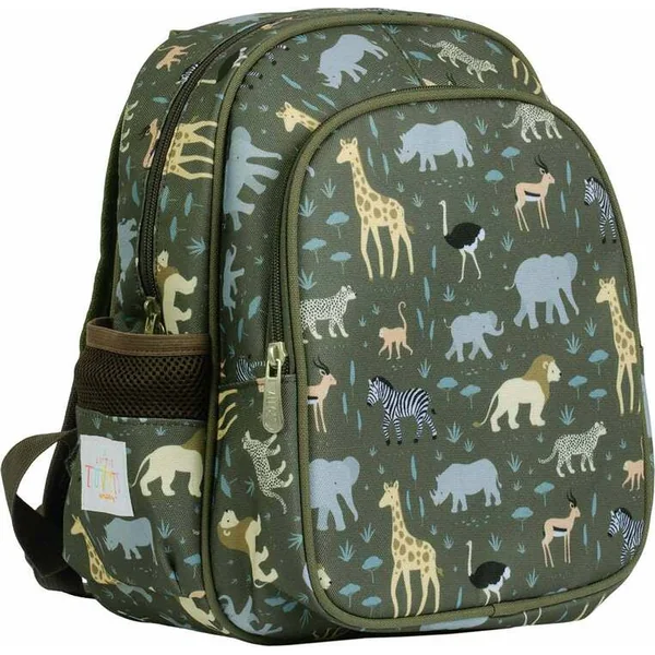 A Little Lovely Company - sac à dos pour la maternelle - animaux de la savane