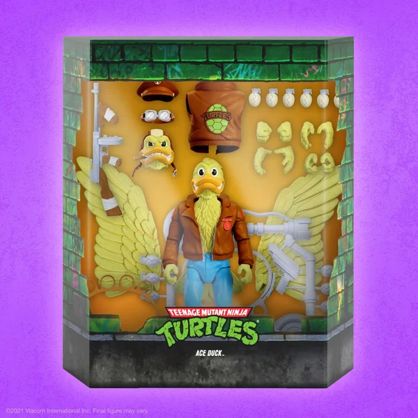 Ace Duck figurine Ultimate Les Tortues Ninja TMNT Super7 18 cm