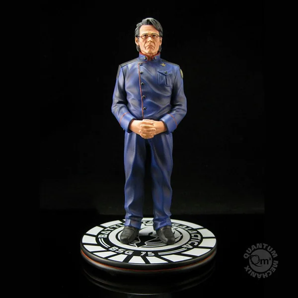 ADMIRAL ADAMA STATUE BATTLESTAR GALACTICA QUANTUM MECHANIX 15 CM