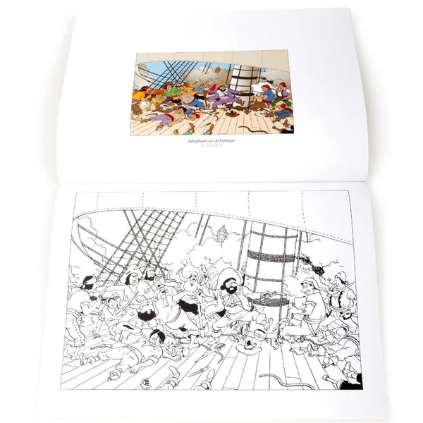 Album à colorier Tintin 2024 (24364)
