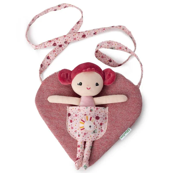 ALINE POUPEE AVEC SAC COEUR