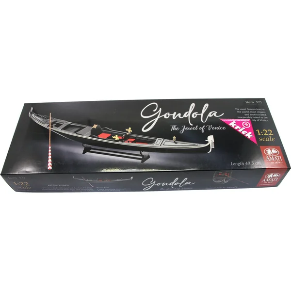AMATI Benátska gondoliéra 1:22 kit