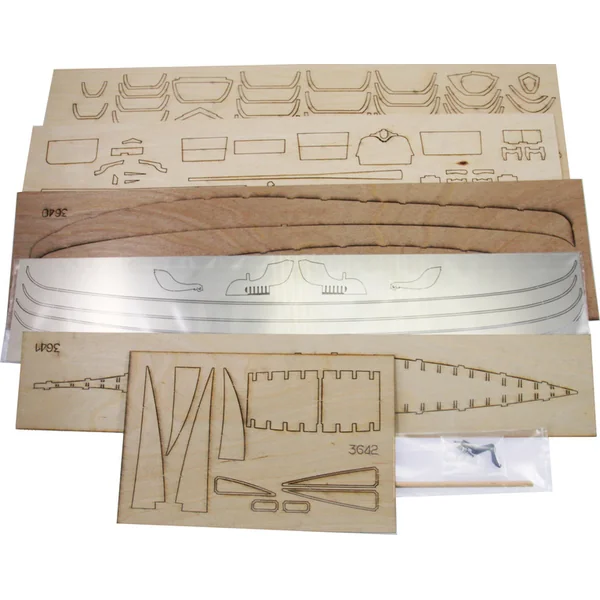 AMATI Benátska gondoliéra 1:22 kit