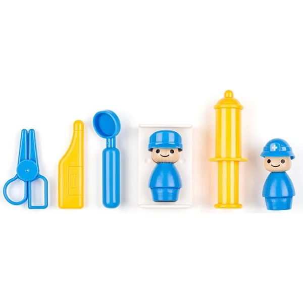 Ambulance Woody Auto avec sons et lumières