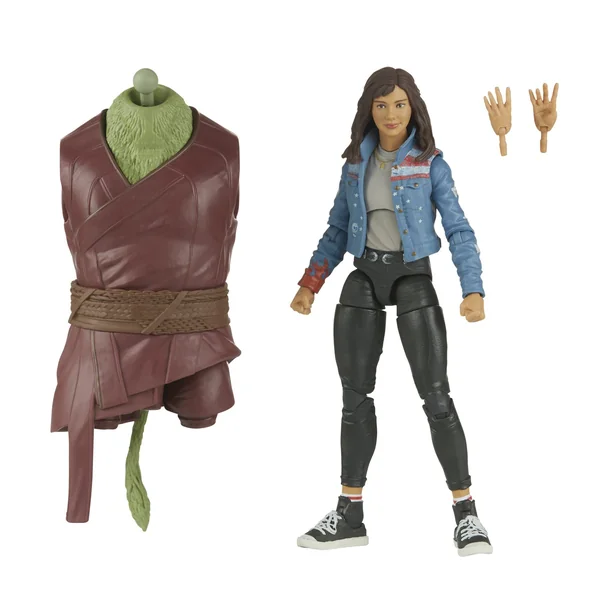 America Chavez figurine Dr. Strange in the Multiverse of Madness Marvel Legends Series Hasbro 15 cm