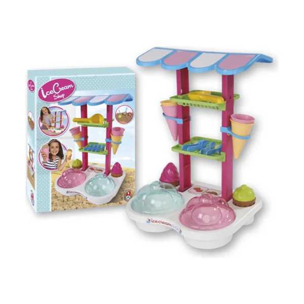 Androni Stand de crème glacée avec accessoires