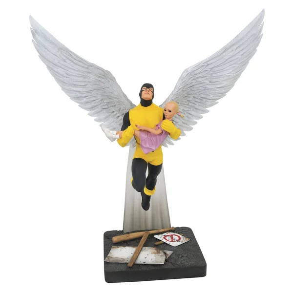 ANGEL 25TH ANNIVERSARY STATUETTE MARVEL MILESTONES DIAMOND SELECT 36 CM