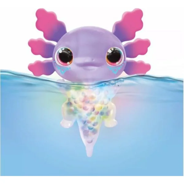 Animagic Axolotl lumineux dans un aquarium