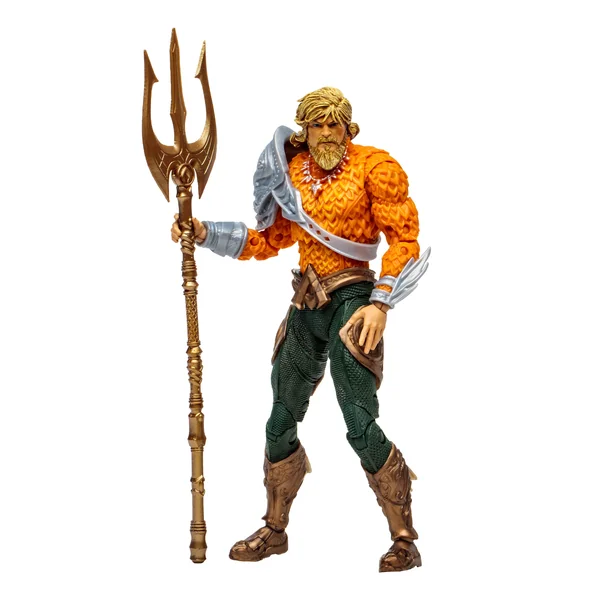 Aquaman figurine et comic book DC Comics McFarlane Toys 18 cm
