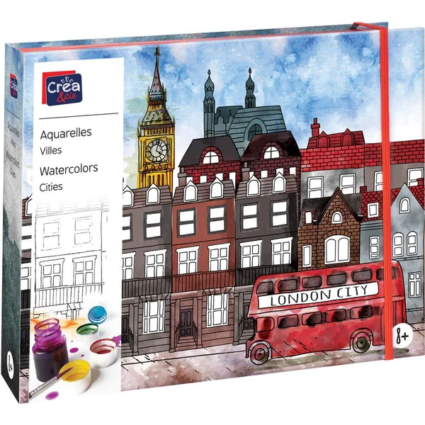 AQUARELLE : JOLIES VILLES