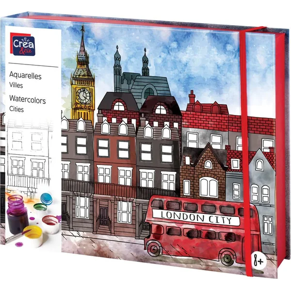 AQUARELLE : JOLIES VILLES