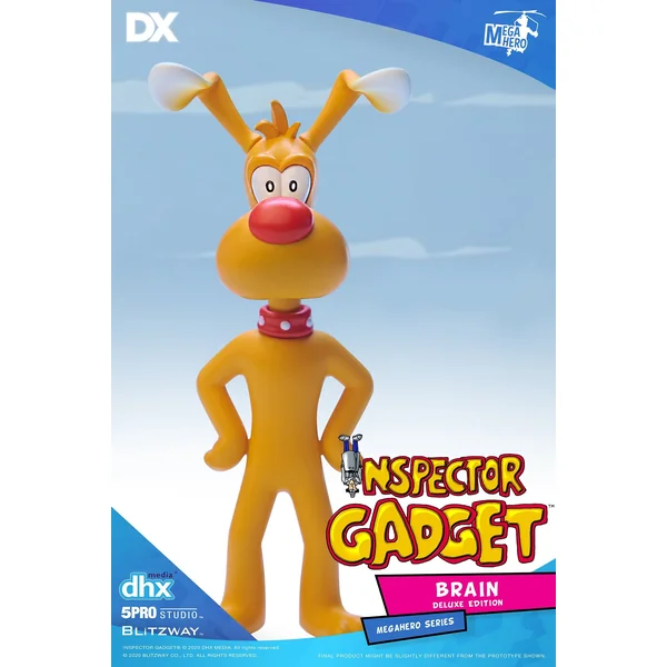 (article avec défaut) INSPECTEUR GADGET: SOPHIE ET FINOT "MEGAHERO"