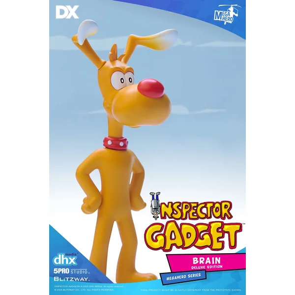 (article avec défaut) INSPECTEUR GADGET: SOPHIE ET FINOT "MEGAHERO"