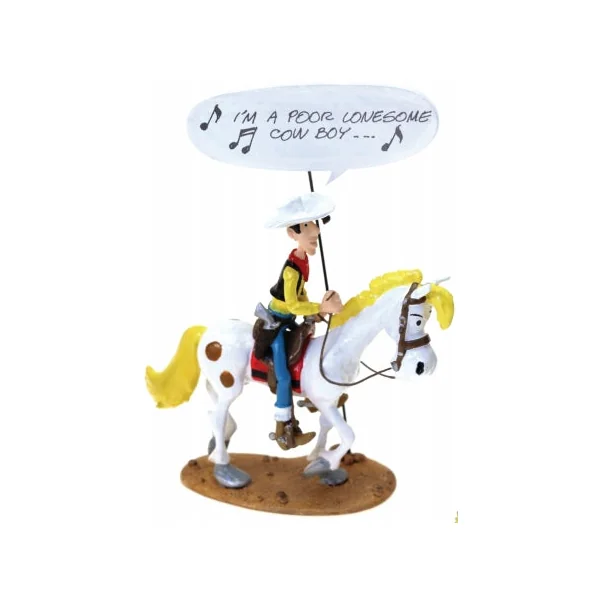 (article avec défauts) Figurine Pixi Lucky Luke "I'm a poor Lonesome Cowboy", Collection Origine 2020 (05490)