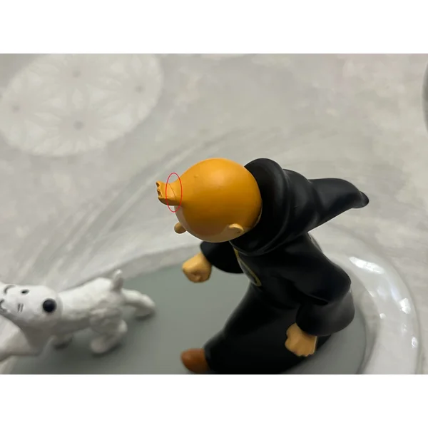 (article avec défauts) Figurine Tintin en toge "Les cigares du pharaon" version colorisée Tintinimaginatio (42290)