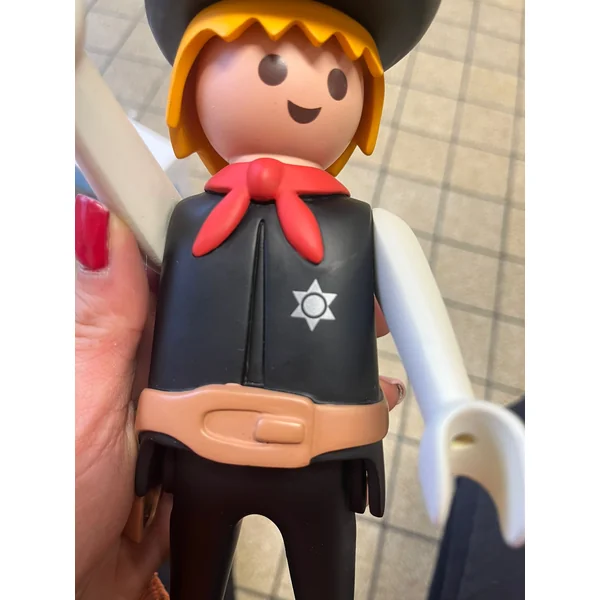 (article avec défauts) Playmobil géant de collection : le Sheriff, Collectoys 2019 (00260)