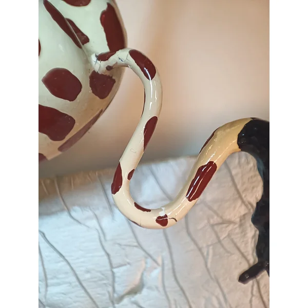 (article d'occasion) Figurine Pixi Gaston sautant au cou de la girafe 2006 (04773)