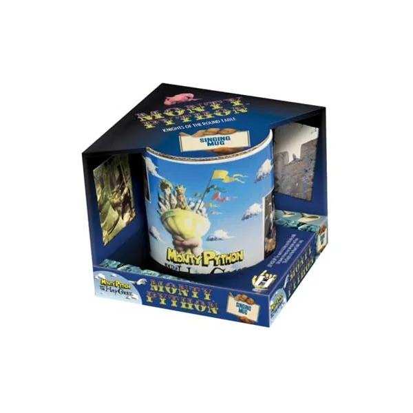 (article défectueux)MONTY PYTHON, SACRE GRAAL - mug céramique avec fonction sonore