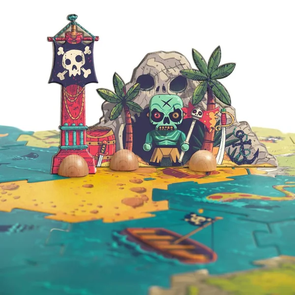 ARTY TOYS - PUZZLE GEANT - BATAILLE - 30 PIECES