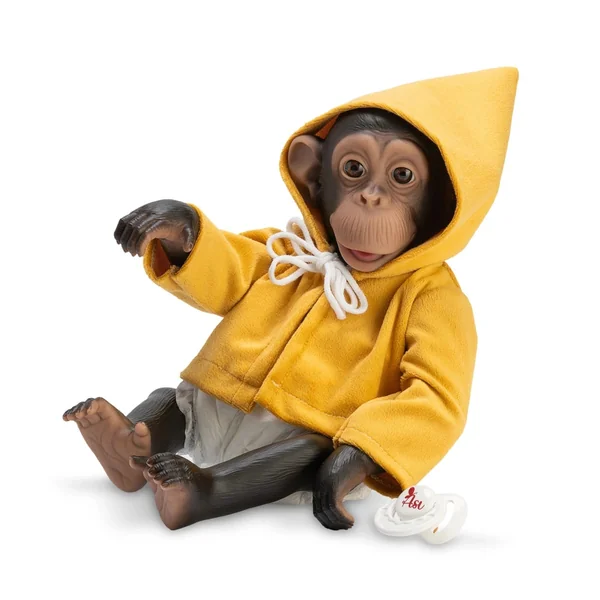 ASI Dolls - Lola The Chimpanzee With A Mustard Coat Doll 32 cm