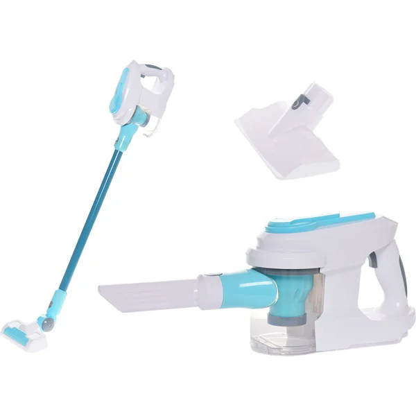 Aspirateur balai 34cm à piles avec accessoires 3pcs avec lumière et son