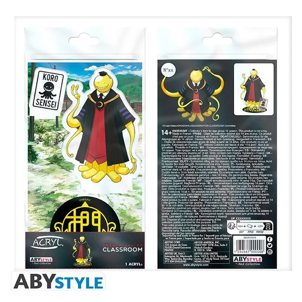 ASSASSINATION CLASSROOM - ACRYL® - KORO JAUNE X2