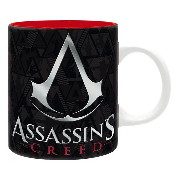 ASSASSIN'S CREED - MUG - 320 ML - CREST NOIR & ROUGE - SUBLI X2