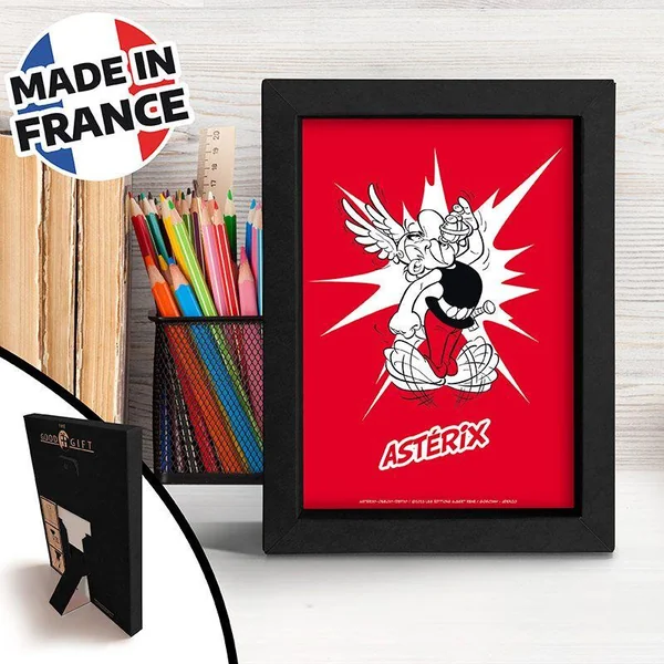 ASTERIX - CADRE KRAFT - POP COLOR ASTERIX X8*