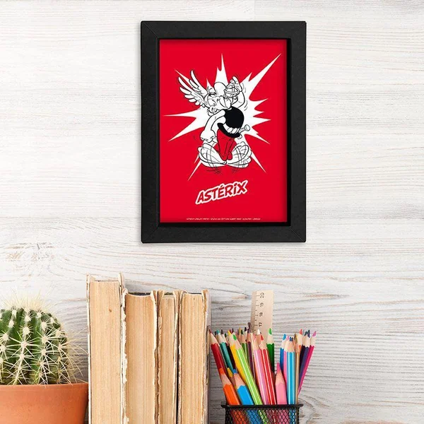 ASTERIX - CADRE KRAFT - POP COLOR ASTERIX X8*