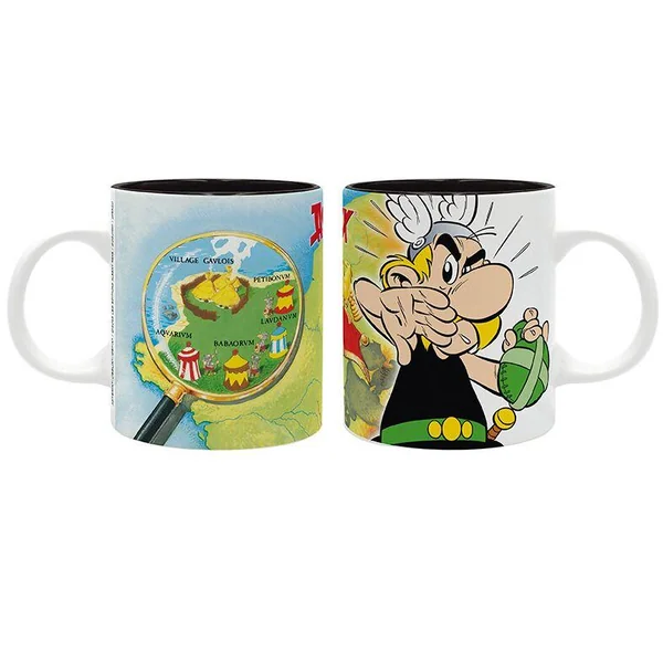 ASTERIX - MUG - 320 ML - CARTE ASTERIX X2*