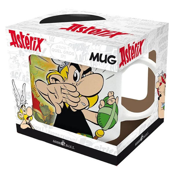 ASTERIX - MUG - 320 ML - CARTE ASTERIX X2*
